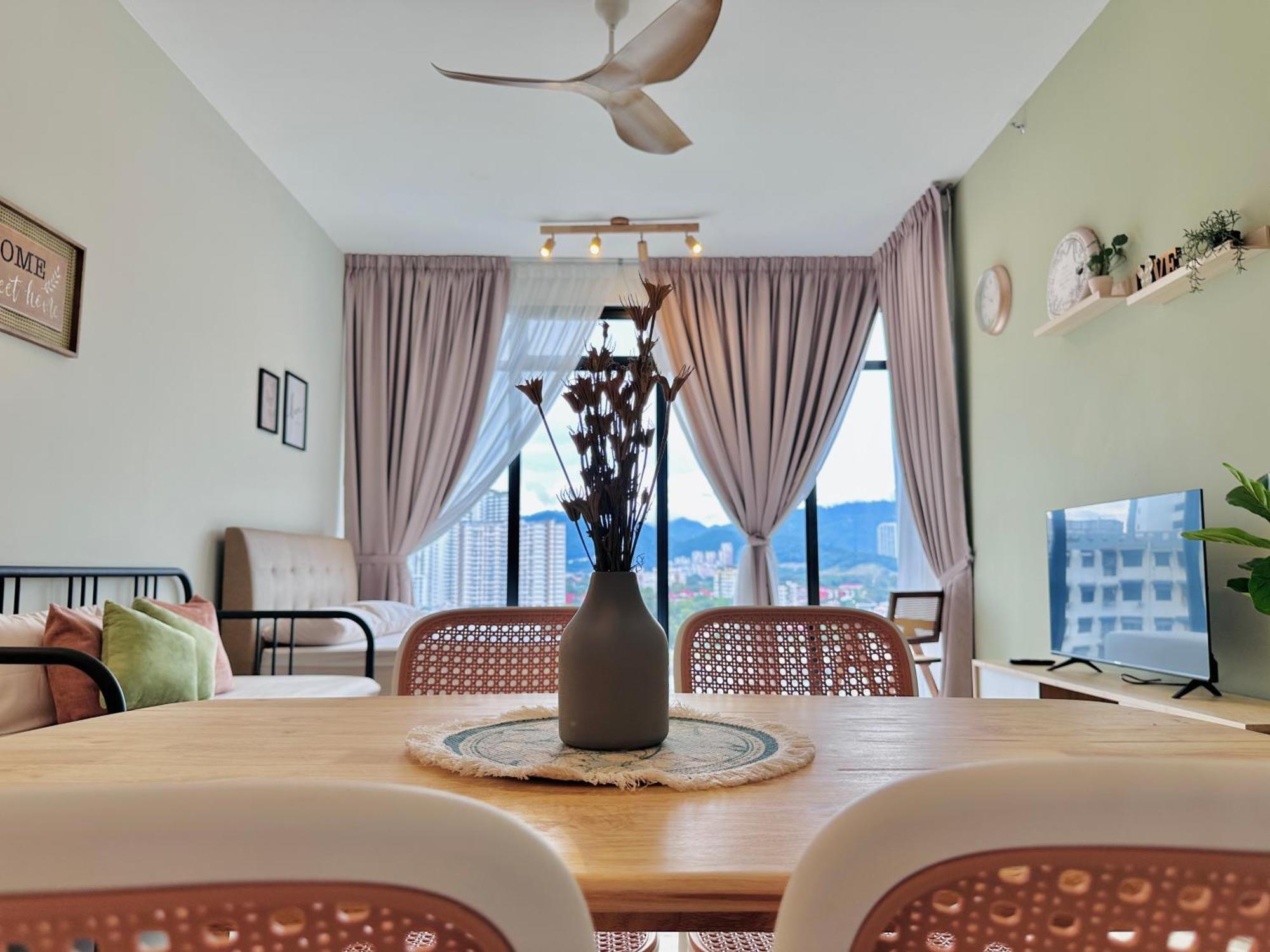 2Br Luxury Rooftop Swimming Pook Homestay@Georgetown@10Pax - 无敌美景两房民宿 Exteriér fotografie